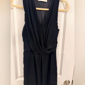 Amanda Uprichard Black Midi Dress